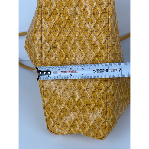 GOYARD Saint Louis PM Tote Bag Yellow - Image 9
