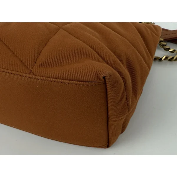 Saint Laurent Loulou Small Shoulder Bag in Celosia Orange Quilted Fabric (2024) - Image 15
