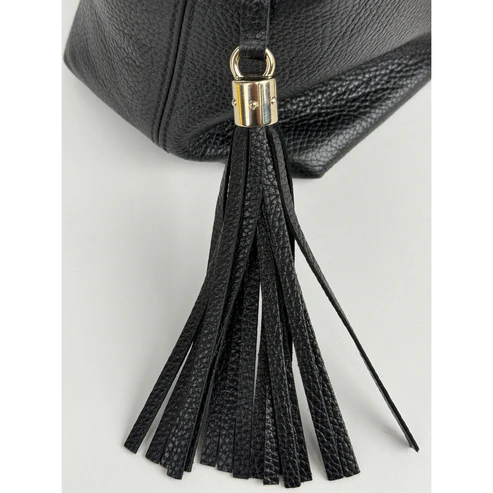 Gucci Soho Chain Strap Women's Shoulder Bag in Black Leather - Image 5