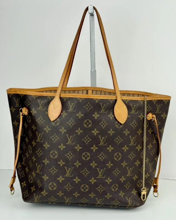 LOUIS VUITTON Neverfull MM Monogram Canvas Tote Shoulder Bag