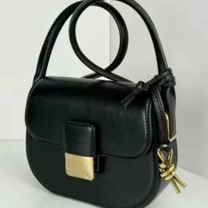 Bottega Veneta Black Mini Desiree Crossbody Women's Bag