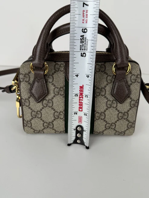 Gucci Ophidia Top Handle Mini Women's Shoulder Bag - Image 3