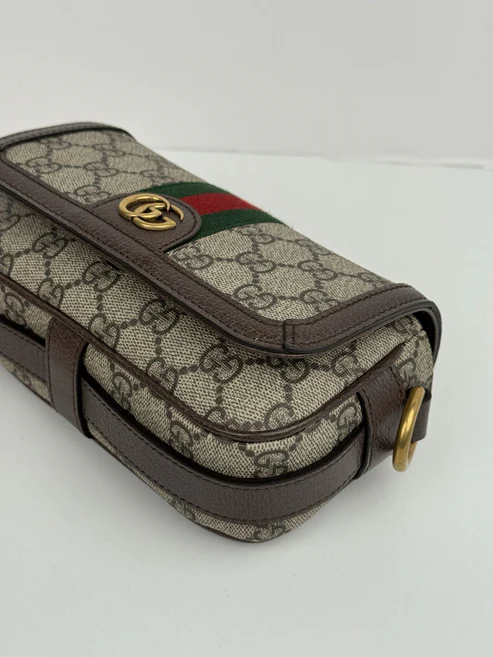 GUCCI OPHIDIA GG Monogram Supreme Mini SHOULDER BAG - Image 2