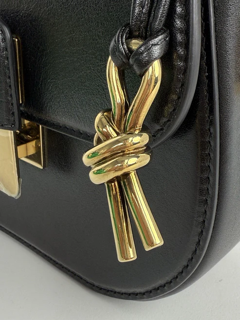 Bottega Veneta Black Mini Desiree Crossbody Women's Bag - Image 11