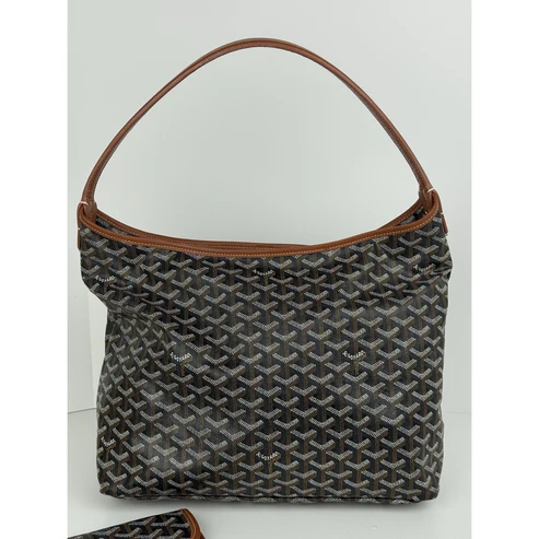 Goyard Goyardine Boheme PM Black/brown Canvas Women's Shoulder Bag - Image 4
