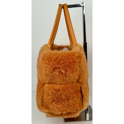 Bottega Veneta Arco Medium Intrecciato Shearling Leather Women's Tote - Image 5