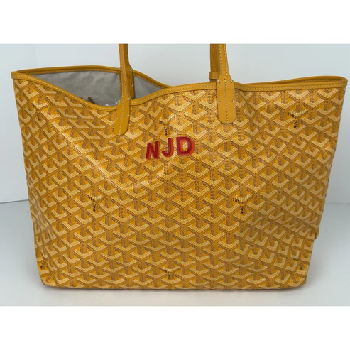 GOYARD Saint Louis PM Tote Bag Yellow - Image 3