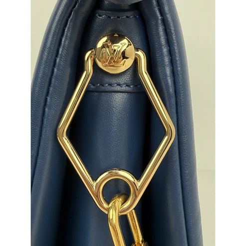 Louis Vuitton Coussin PM Blue Denim Monogram Shoulder Crossbody Bag - Image 8
