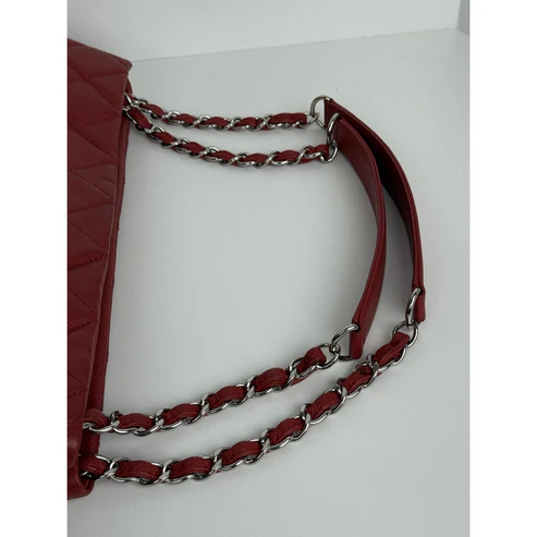 Chanel Timeless Petite Tote in Red Caviar Leather with Gold Hardware - Image 11