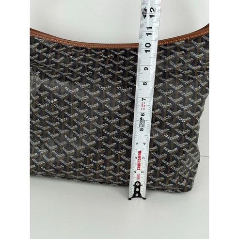 Goyard Goyardine Boheme PM Black/brown Canvas Women's Shoulder Bag - Image 2